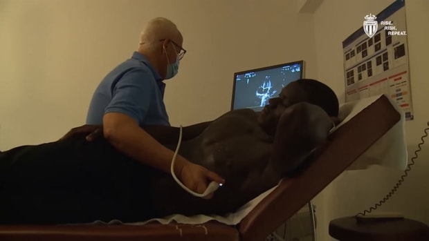 Malang Sarr first steps at Monaco